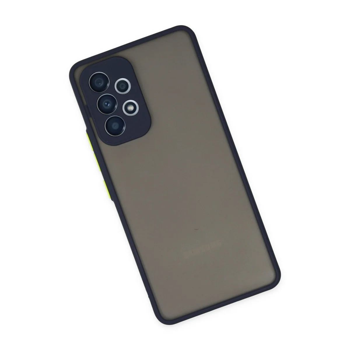 Galaxy A33 5G Kılıf Montreal Silikon Kapak - Lacivert