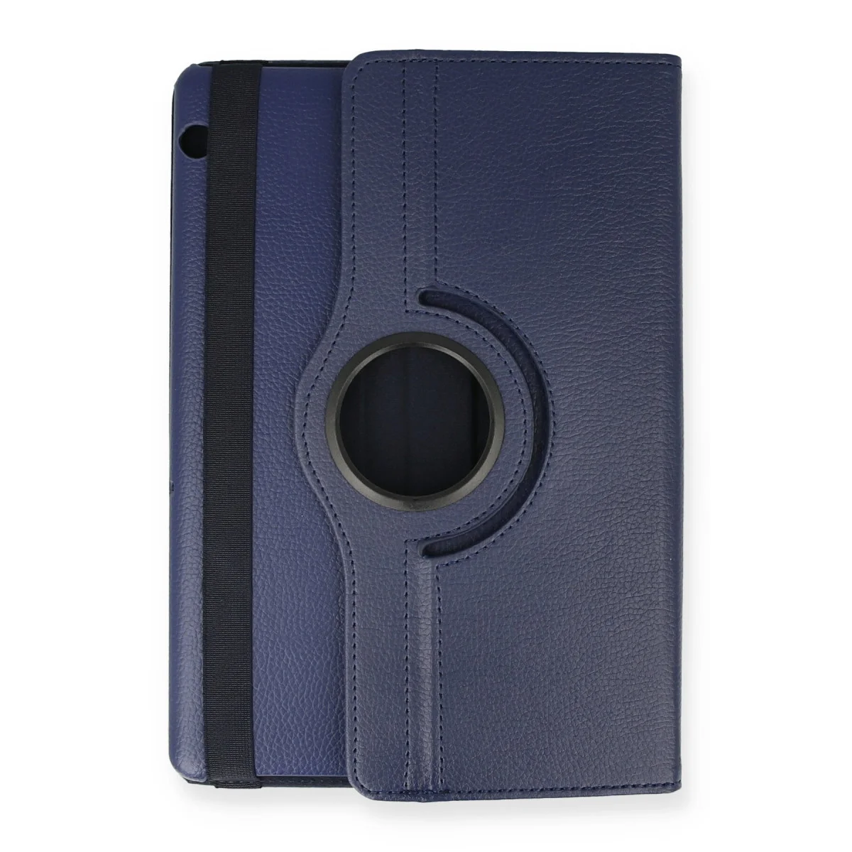 MediaPad T5 10 Kılıf 360 Tablet Deri Kılıf - Lacivert