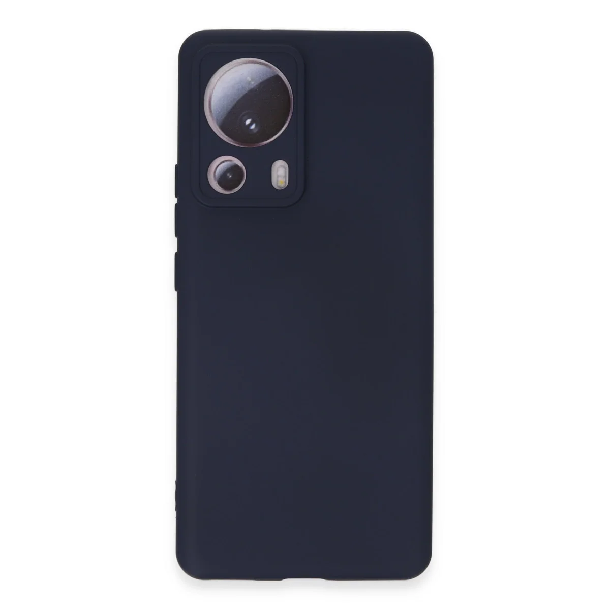 Mi 13 Lite Kılıf Nano içi Kadife Silikon - Lacivert