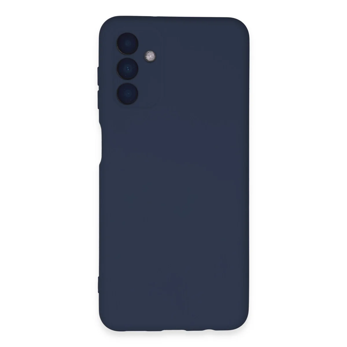 Galaxy A24 4G Kılıf Nano içi Kadife Silikon - Lacivert