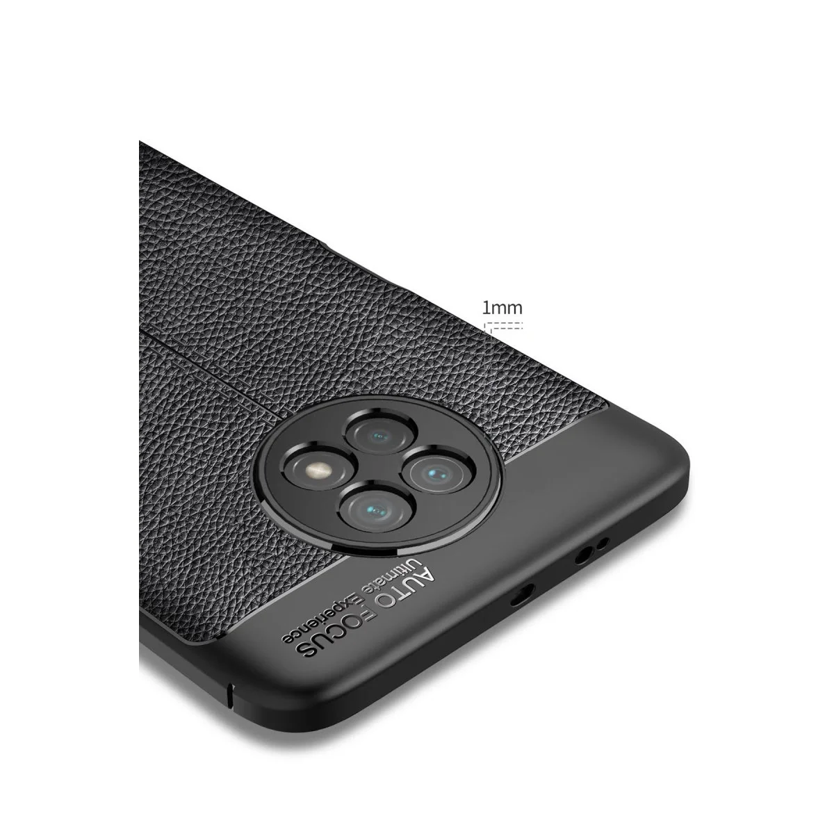 Redmi Note 9 5G Kılıf Auto Focus Kapak - Lacivert