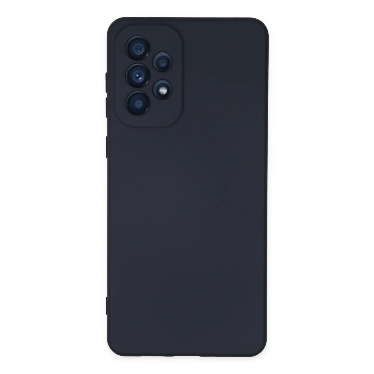 Galaxy A23 4G Kılıf Nano içi Kadife Silikon - Lacivert