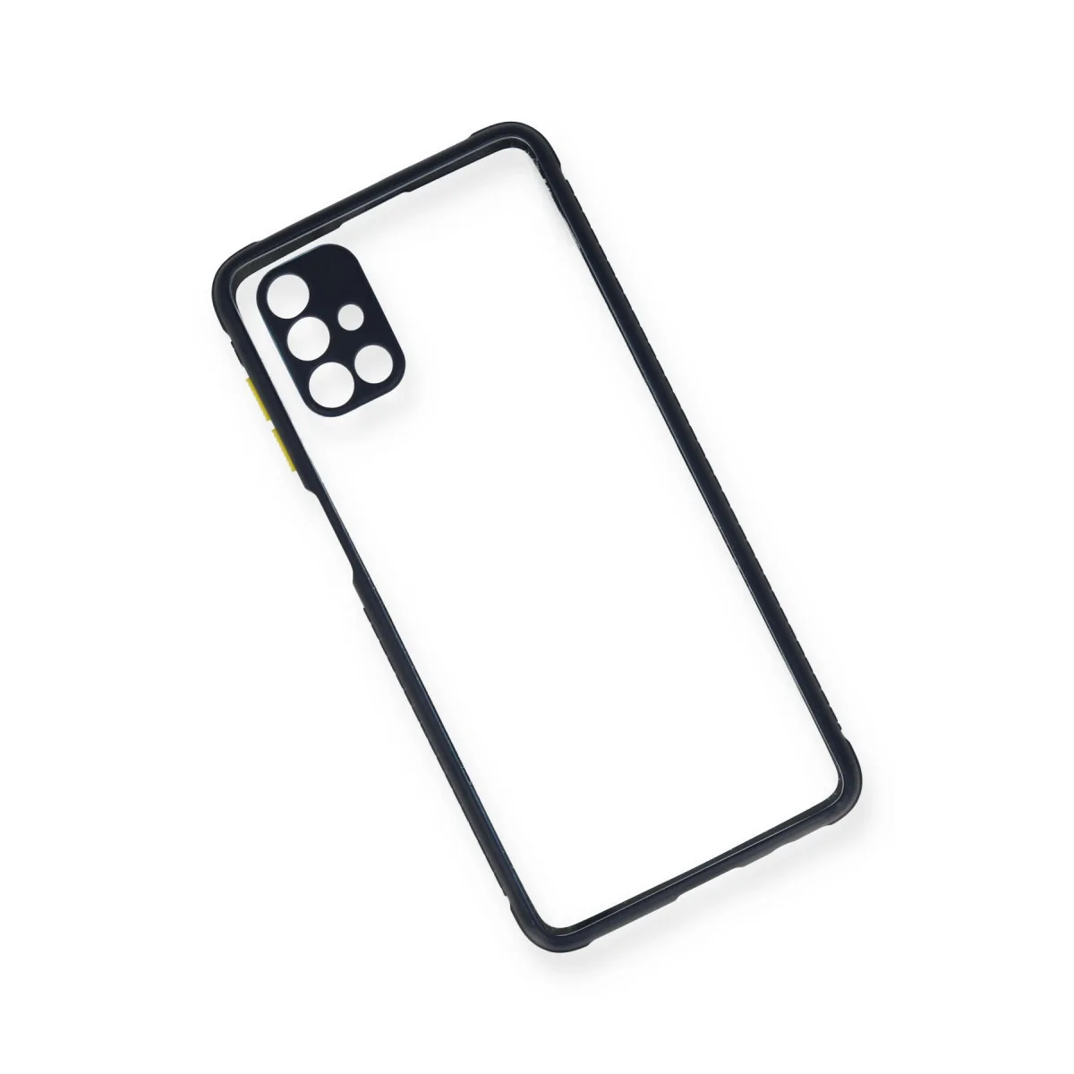 Galaxy M51 Kılıf Miami Şeffaf Silikon - Lacivert