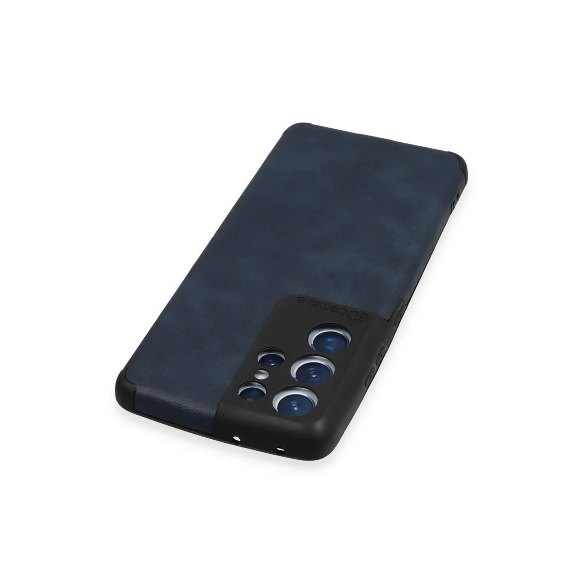 Galaxy S21 Ultra Kılıf Loop Deri Silikon - Lacivert