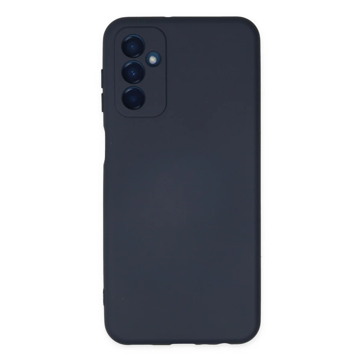 Galaxy M23 Kılıf Nano içi Kadife Silikon - Lacivert