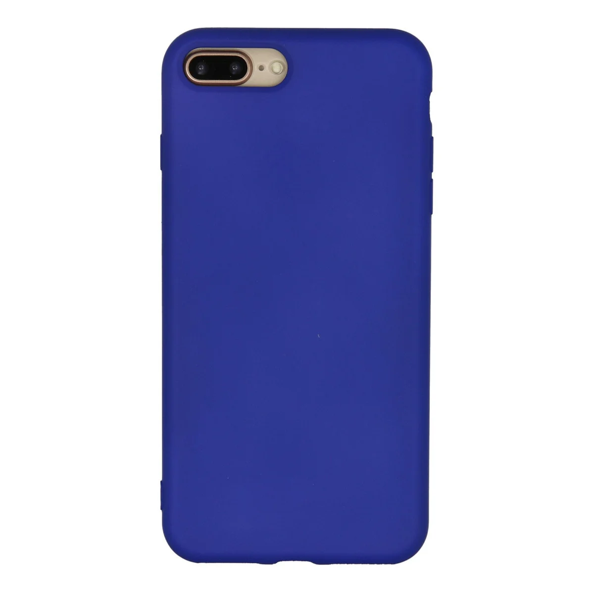 iPhone 7 Plus Kılıf Nano içi Kadife Silikon - Lacivert