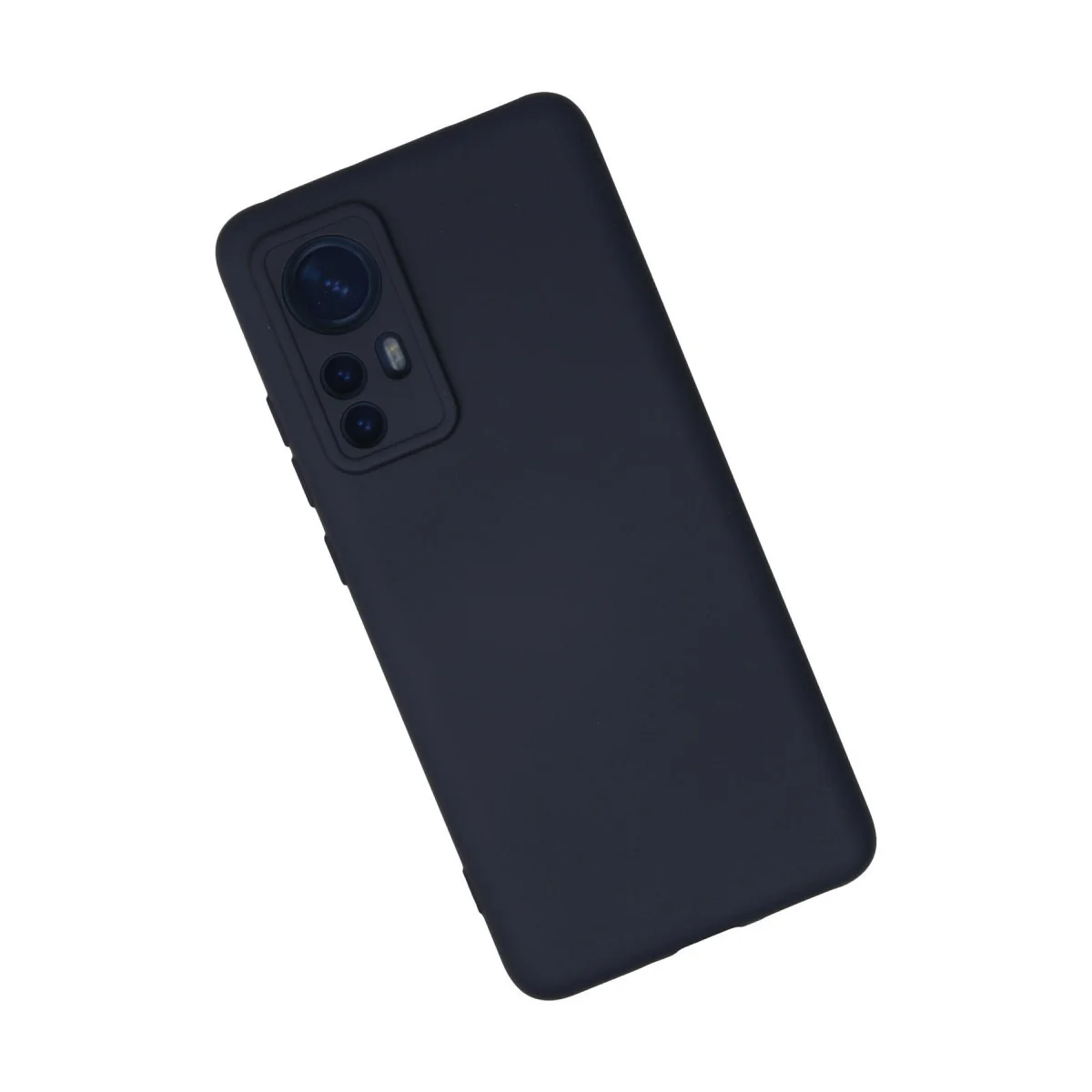 Mi 12 Kılıf Nano içi Kadife Silikon - Lacivert