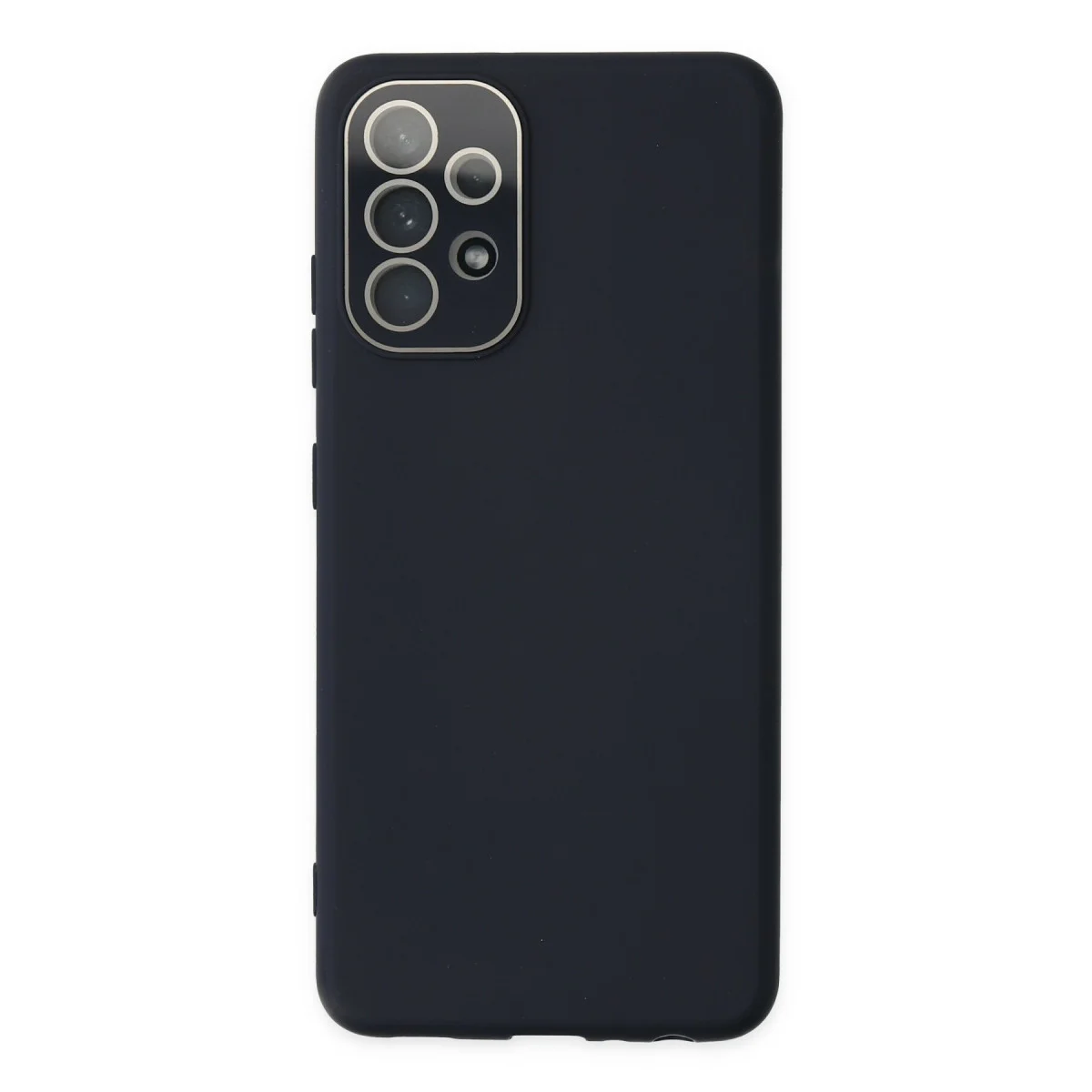 Galaxy A33 5G Kılıf Lansman Glass Kapak - Lacivert