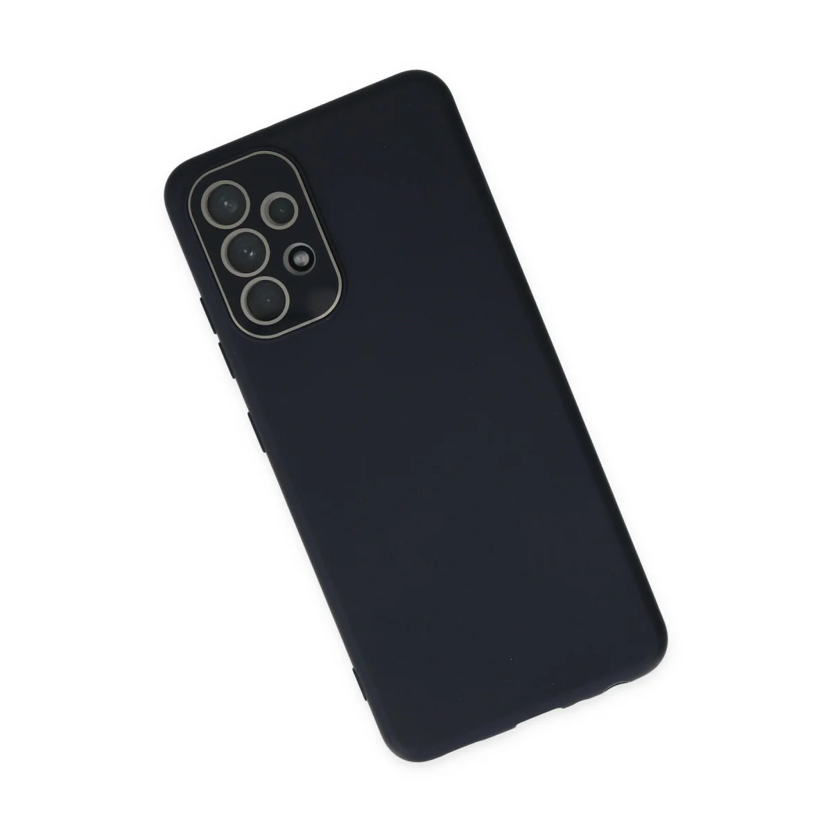 Galaxy A33 5G Kılıf Lansman Glass Kapak - Lacivert