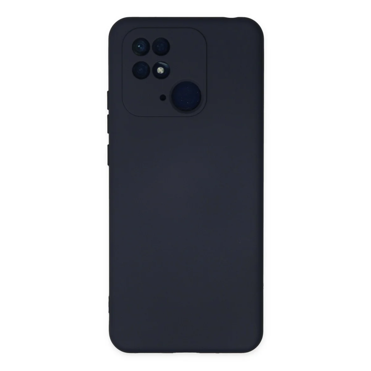 Redmi 10C Kılıf Nano içi Kadife Silikon - Lacivert