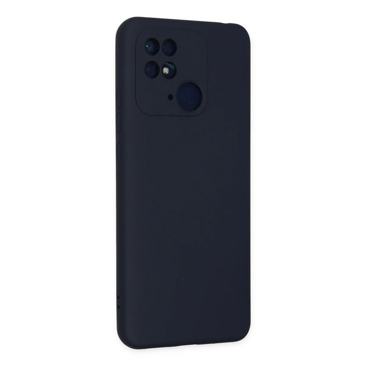 Redmi 10C Kılıf Nano içi Kadife Silikon - Lacivert