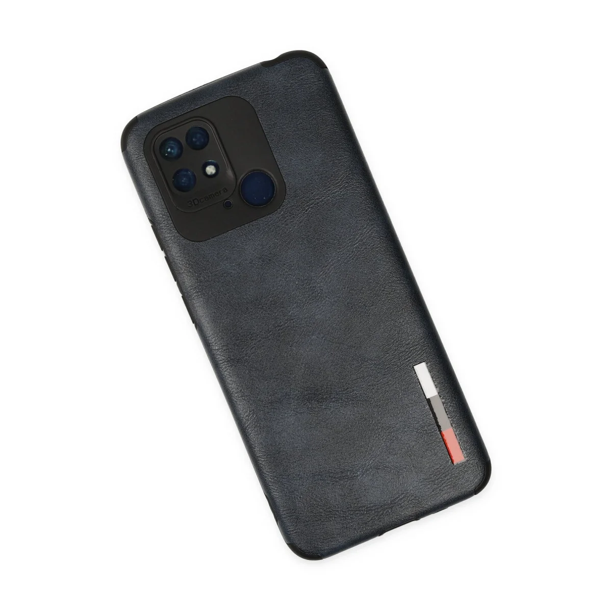 Redmi 10C Kılıf Loop Deri Silikon - Lacivert
