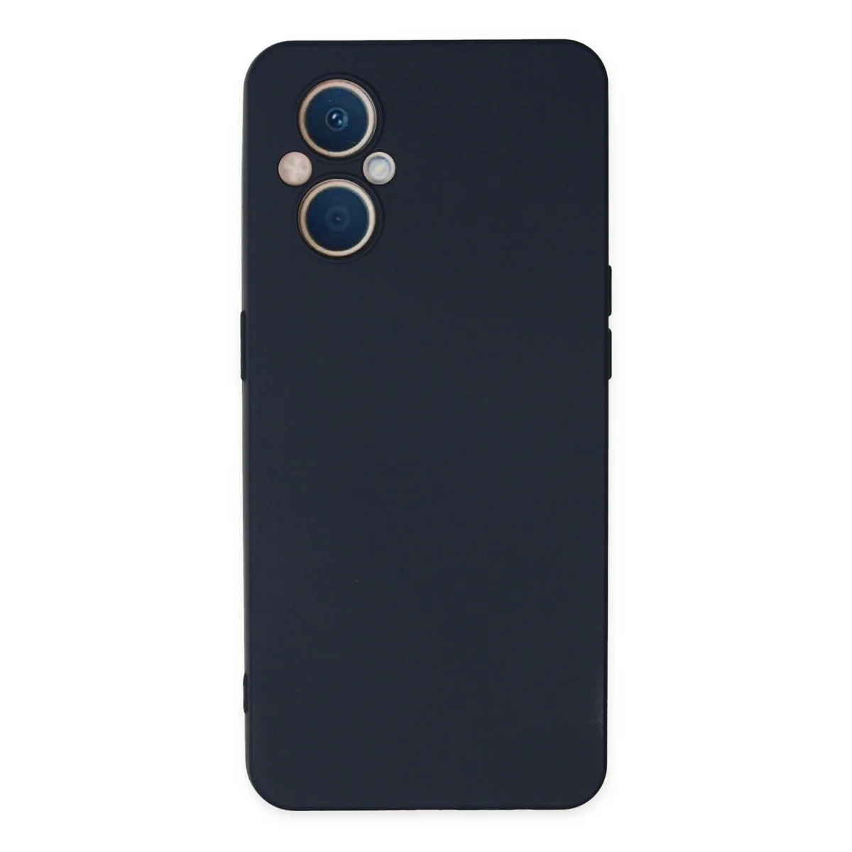 Reno 7 Lite Kılıf Nano içi Kadife Silikon - Lacivert