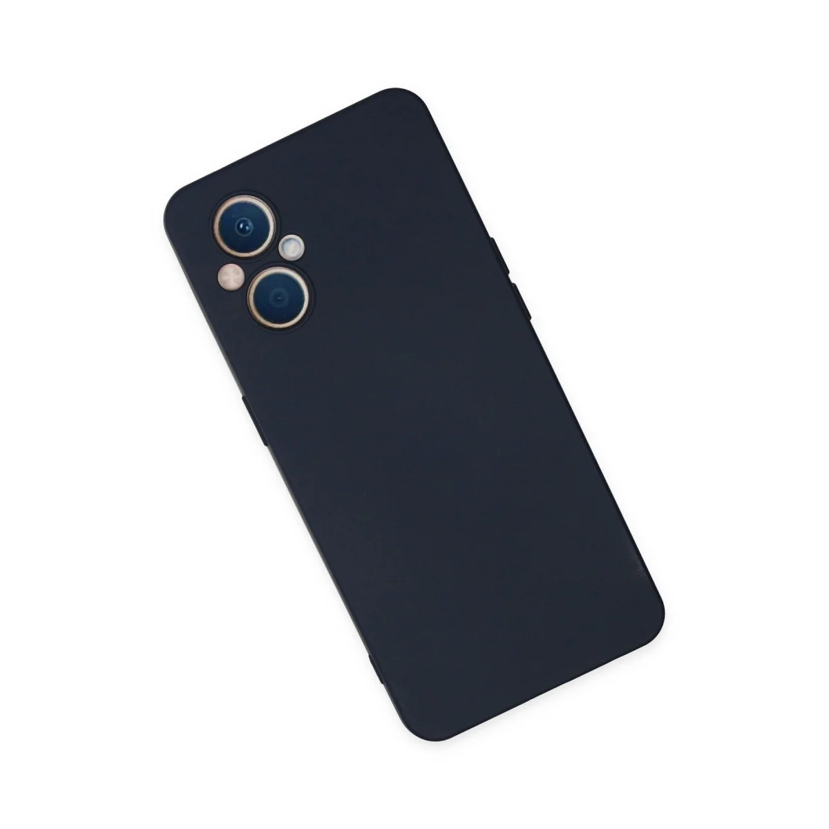 Reno 7 Lite Kılıf Nano içi Kadife Silikon - Lacivert