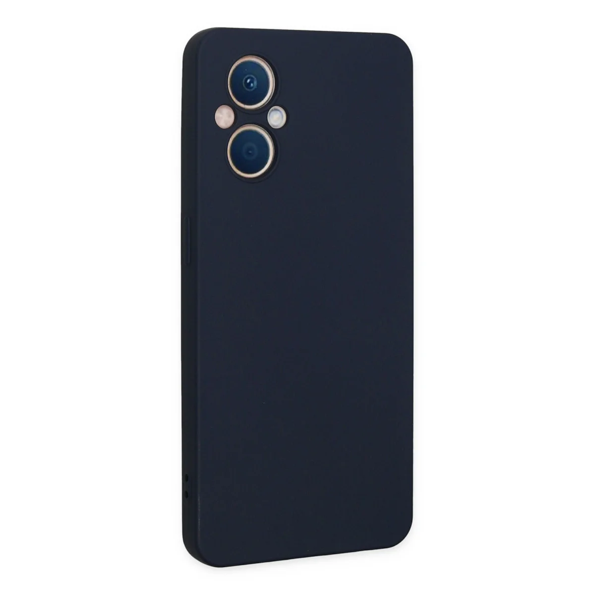Reno 7 Lite Kılıf Nano içi Kadife Silikon - Lacivert