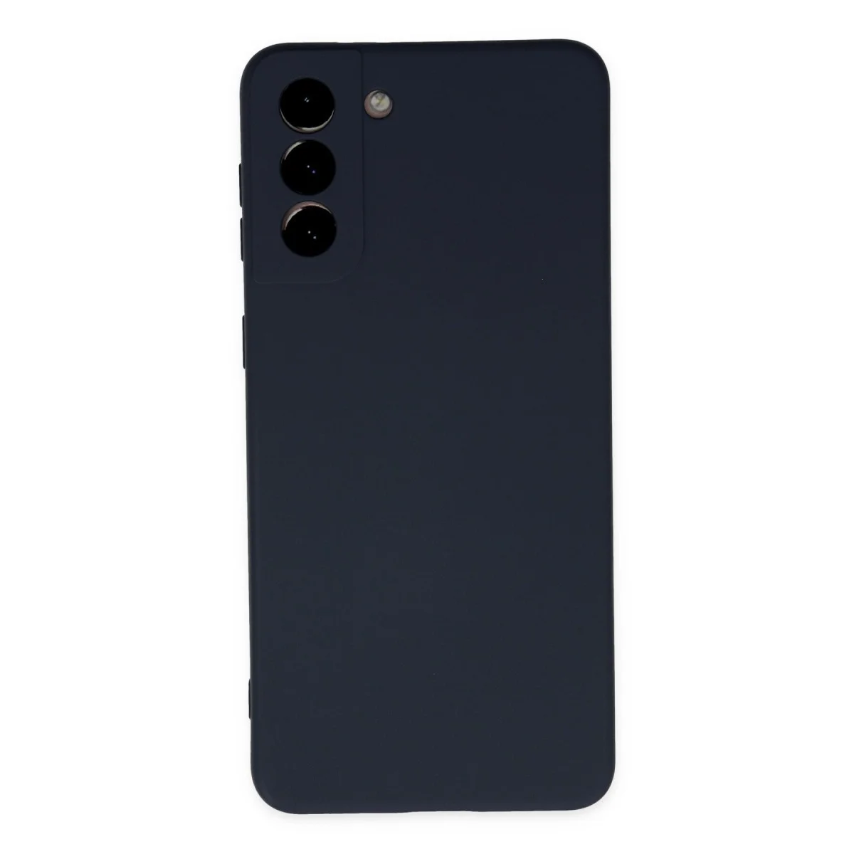 Galaxy S21 Plus Kılıf Nano içi Kadife Silikon - Lacivert