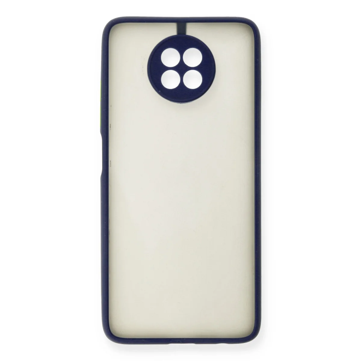Redmi Note 9 5G Kılıf Montreal Silikon Kapak - Lacivert