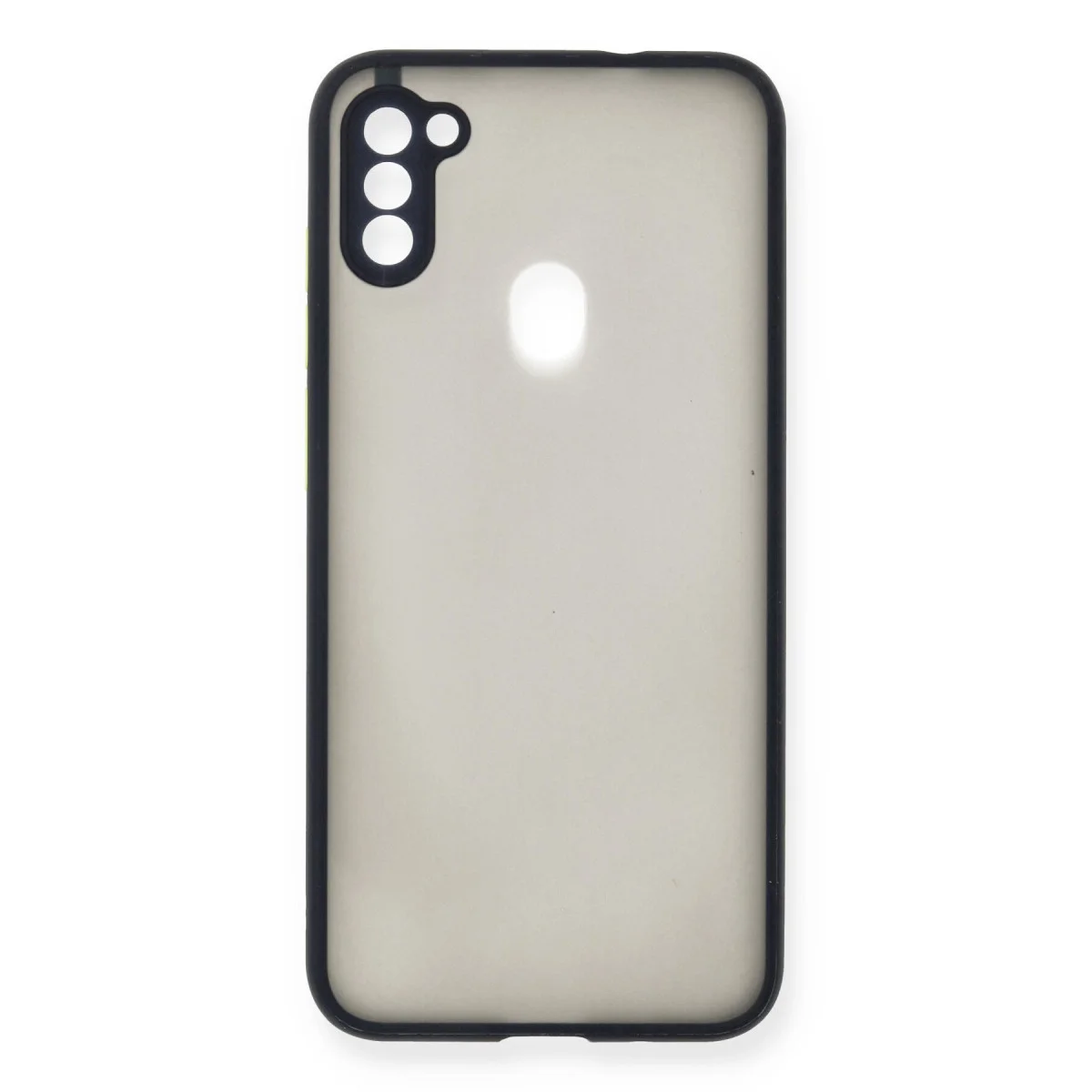 Galaxy A11 Kılıf Montreal Silikon Kapak - Lacivert