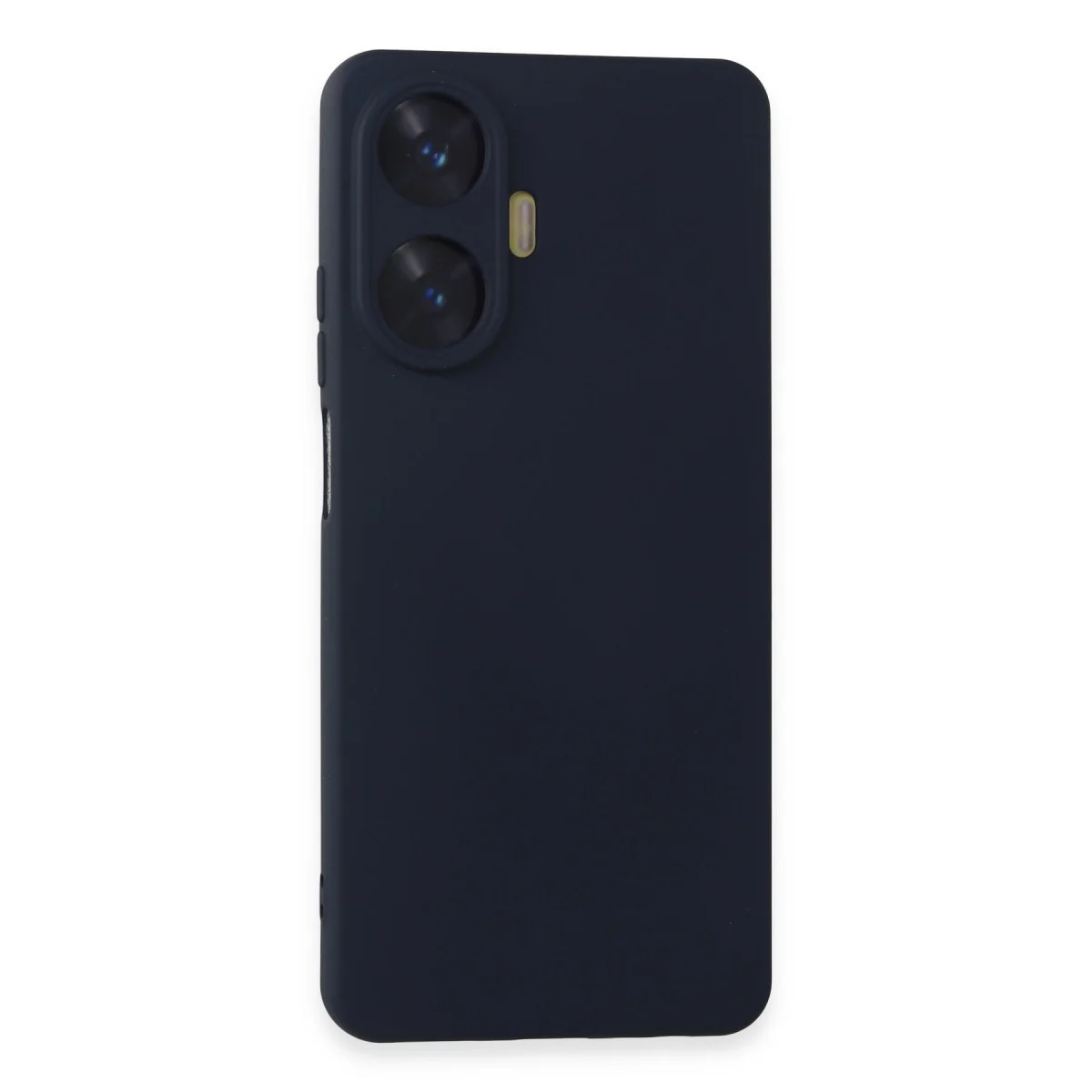 Realme C55 Kılıf Nano içi Kadife Silikon - Lacivert