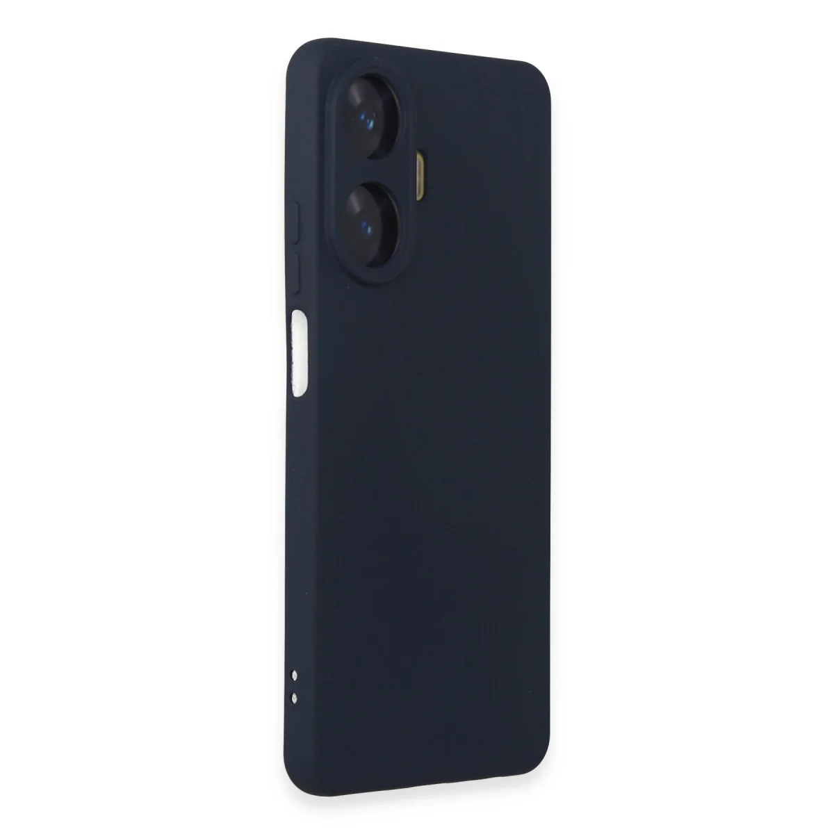 Realme C55 Kılıf Nano içi Kadife Silikon - Lacivert