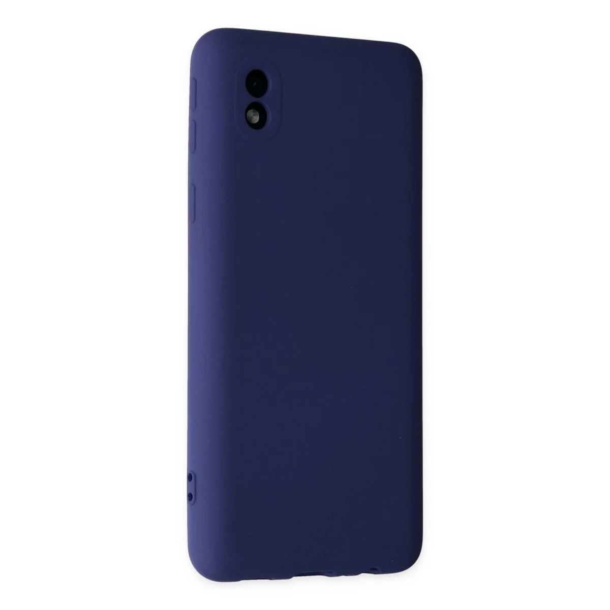 Galaxy A01 Core Kılıf Nano içi Kadife Silikon - Lacivert