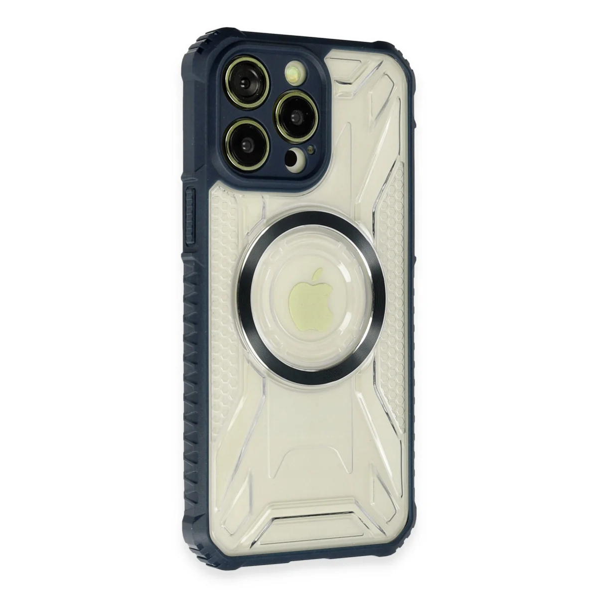 iPhone 13 Pro Kılıf Prag Magneticsafe Kapak - Lacivert