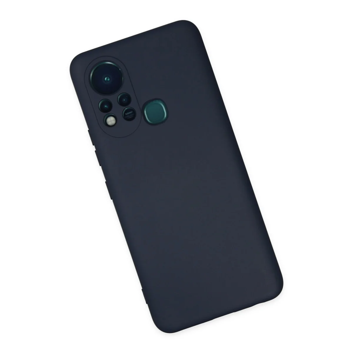 Hot 11s Kılıf Nano içi Kadife Silikon - Lacivert