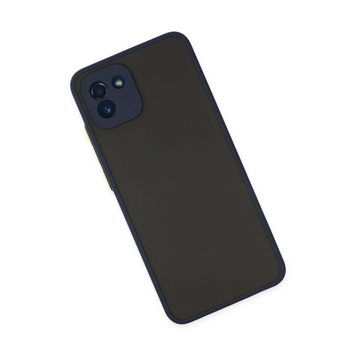 Galaxy A03 Kılıf Montreal Silikon Kapak - Lacivert