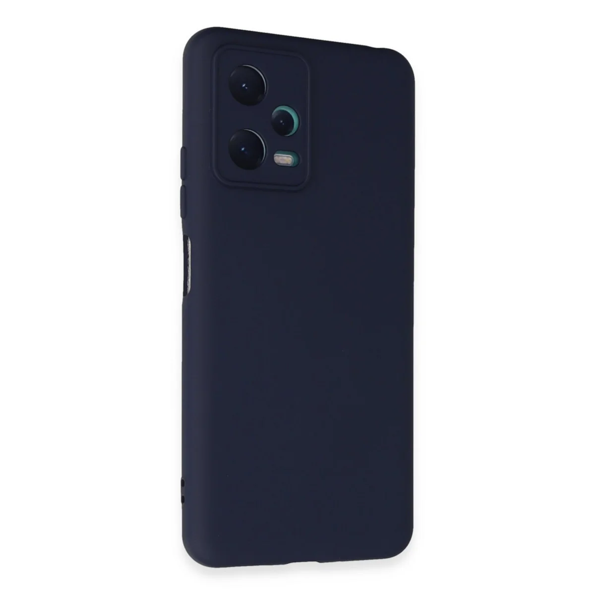 Redmi Note 12 5G Kılıf Nano içi Kadife Silikon - Lacivert