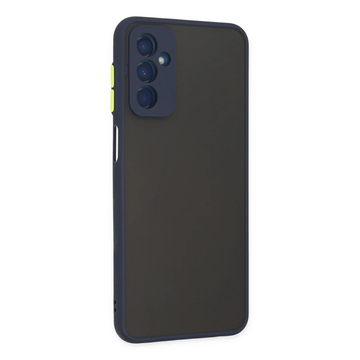 Galaxy M13 Kılıf Montreal Silikon Kapak - Lacivert
