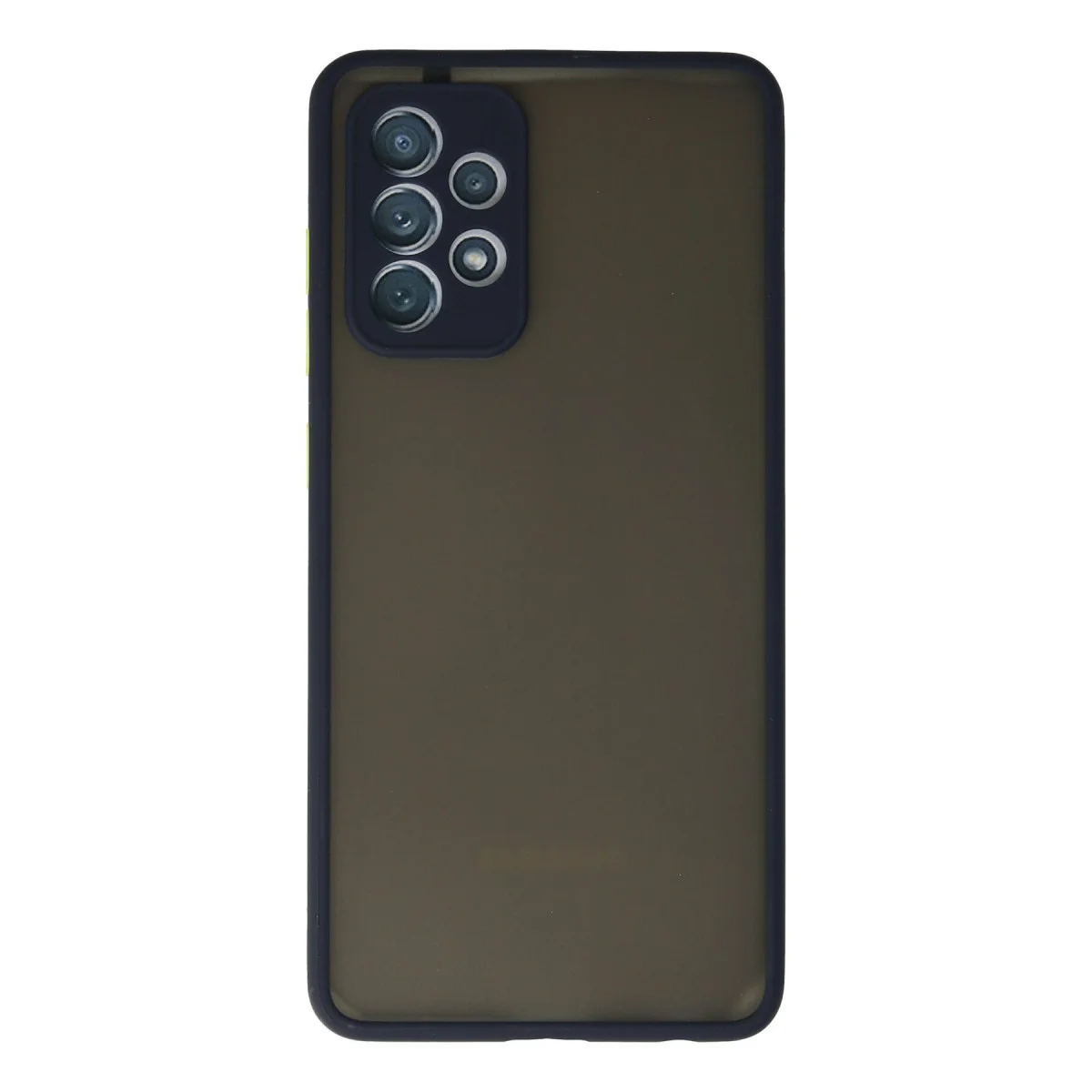 Galaxy A72 Kılıf Montreal Silikon Kapak - Lacivert