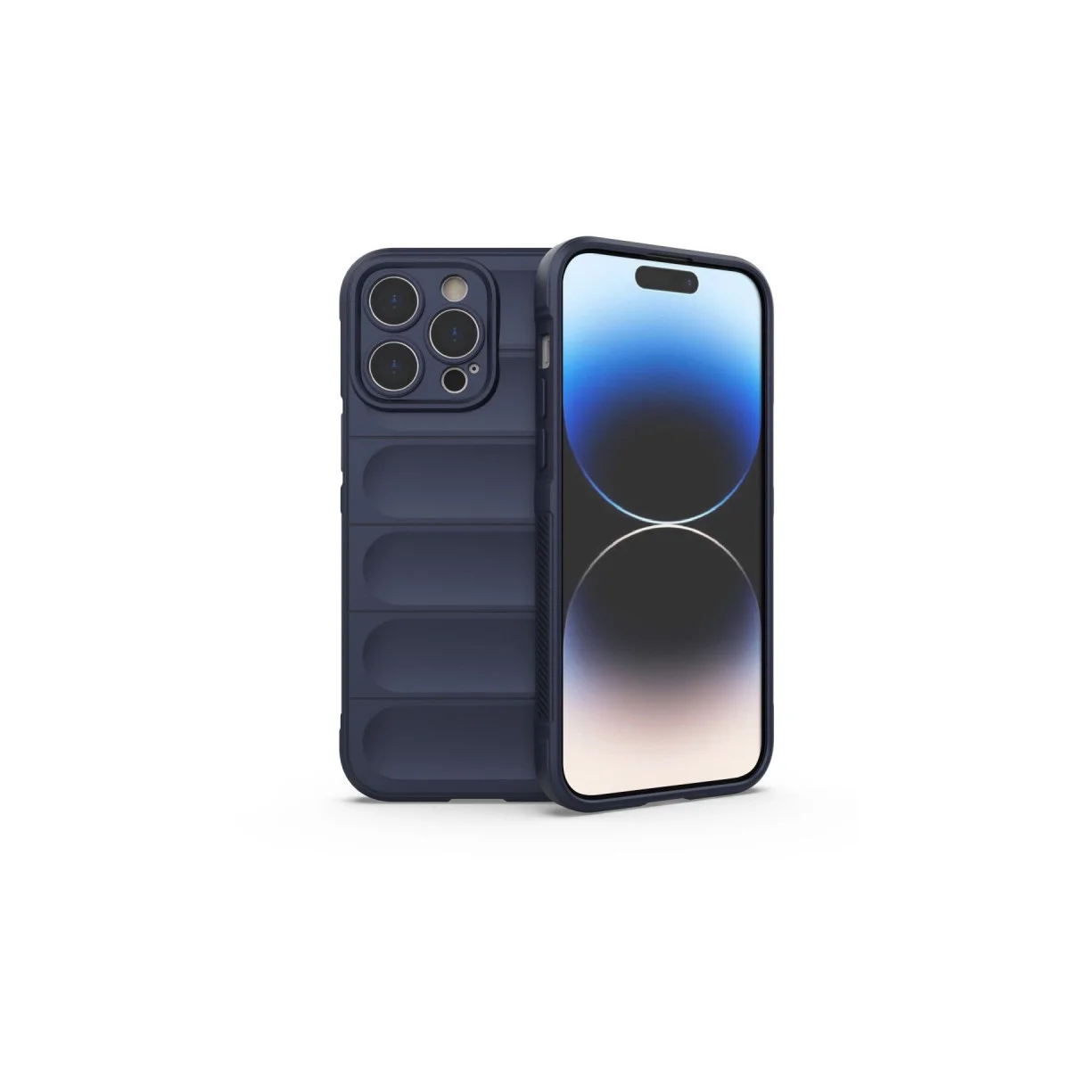 iPhone 15 Pro Kılıf Optimum Silikon - Lacivert