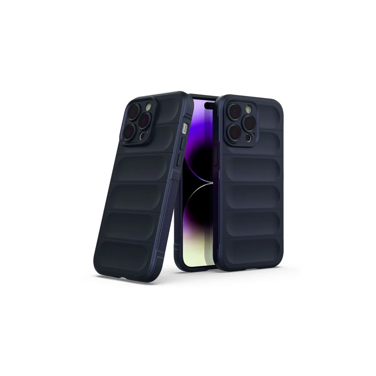 iPhone 15 Pro Kılıf Optimum Silikon - Lacivert