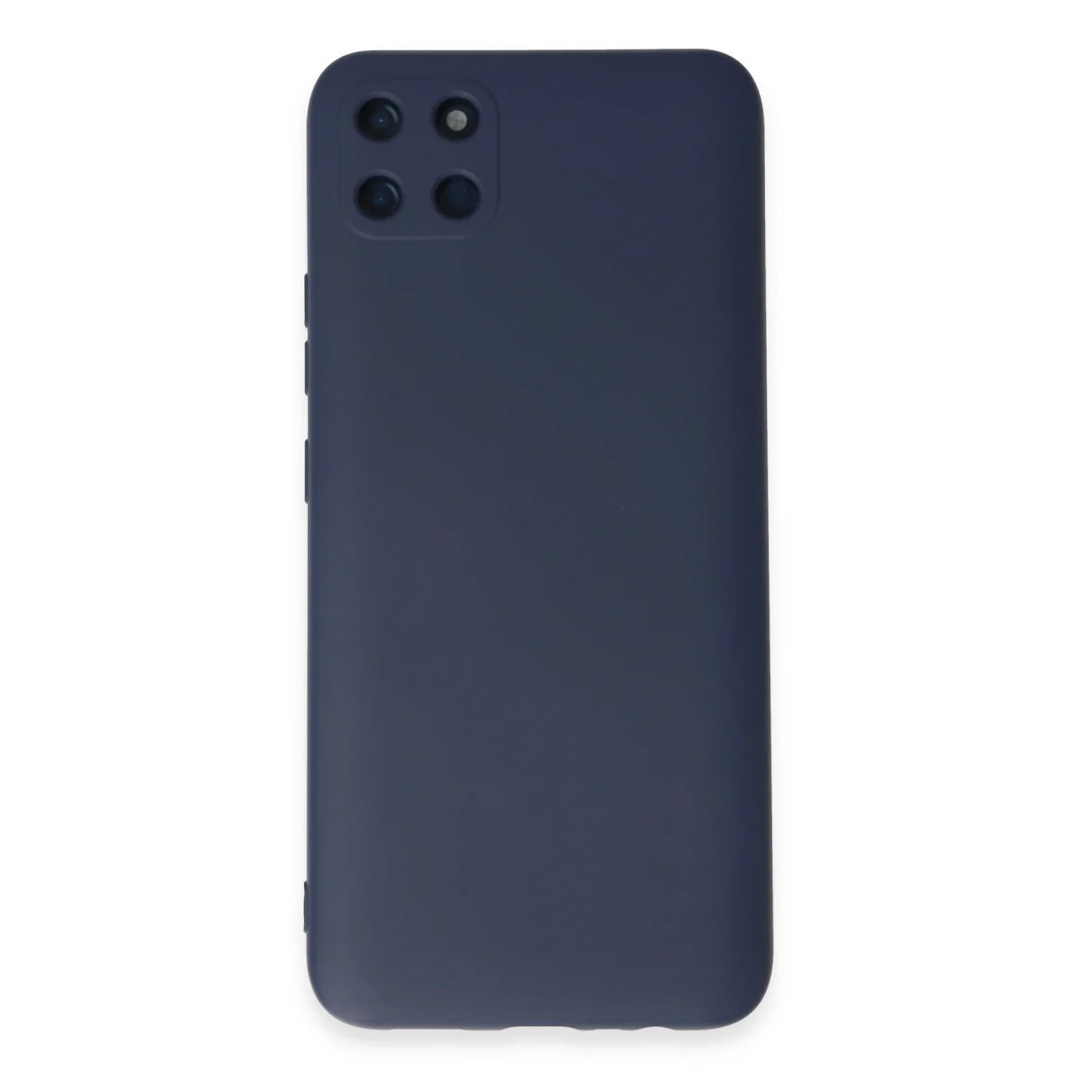 Realme C11 Kılıf Nano içi Kadife Silikon - Lacivert