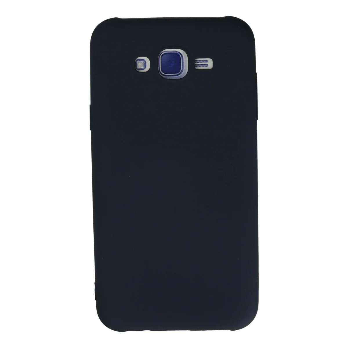 Galaxy J7 Kılıf Nano içi Kadife Silikon - Lacivert
