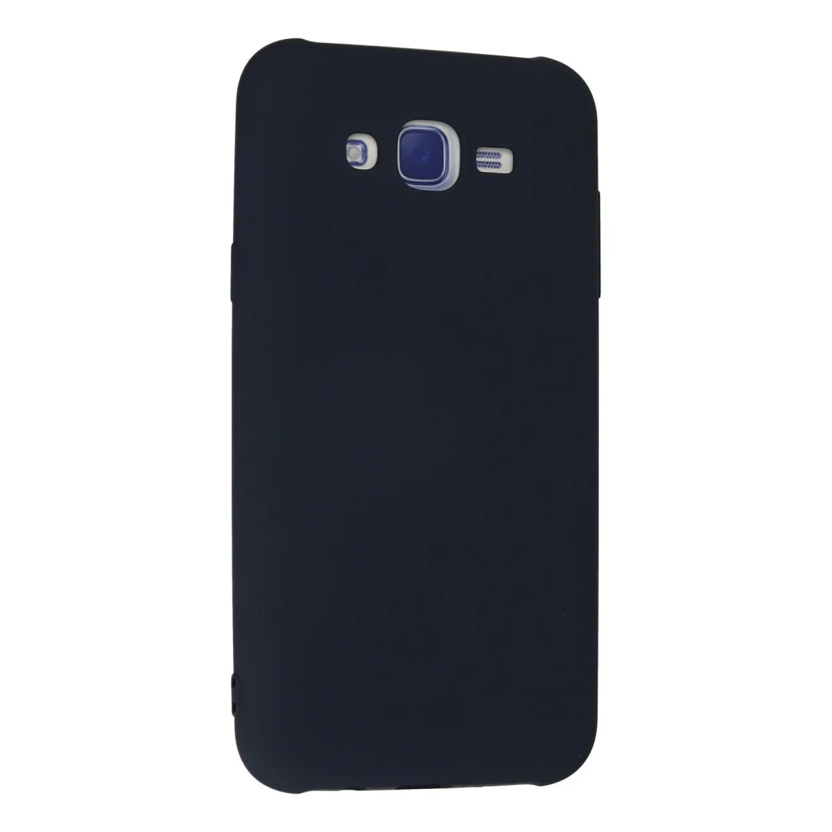 Galaxy J7 Kılıf Nano içi Kadife Silikon - Lacivert