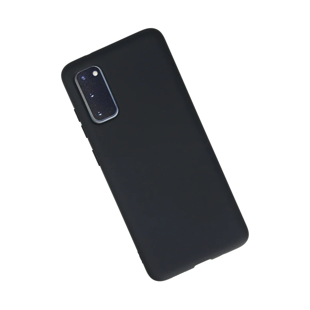 Galaxy S20 Kılıf Nano içi Kadife Silikon - Lacivert