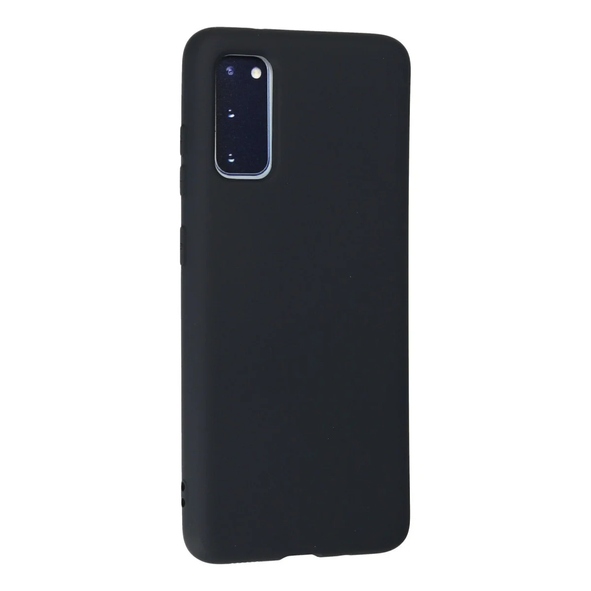 Galaxy S20 Kılıf Nano içi Kadife Silikon - Lacivert
