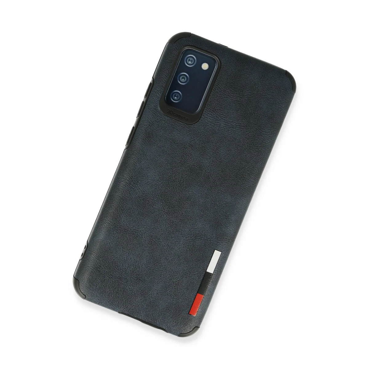 Galaxy A03S Kılıf Loop Deri Silikon - Lacivert