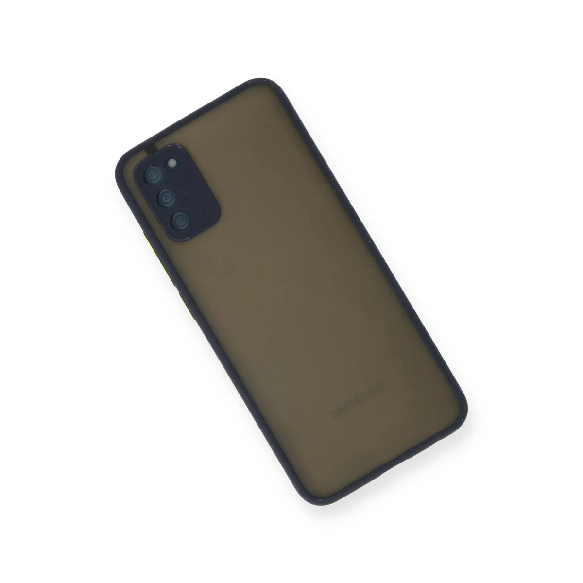 Galaxy A03S Kılıf Montreal Silikon Kapak - Lacivert