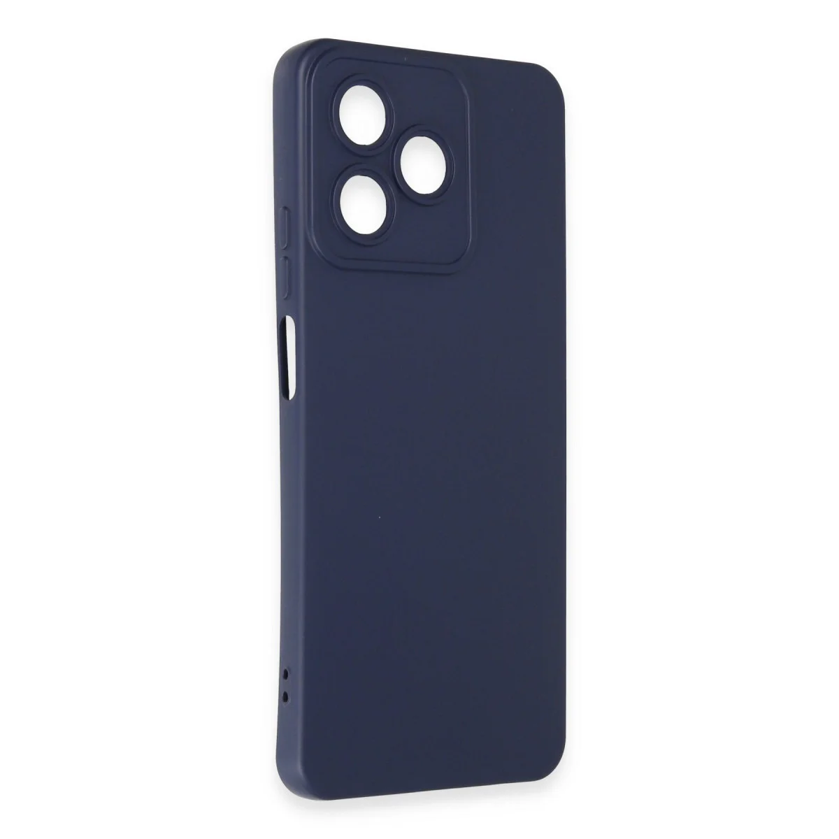 Realme C53 Kılıf Nano içi Kadife Silikon - Lacivert