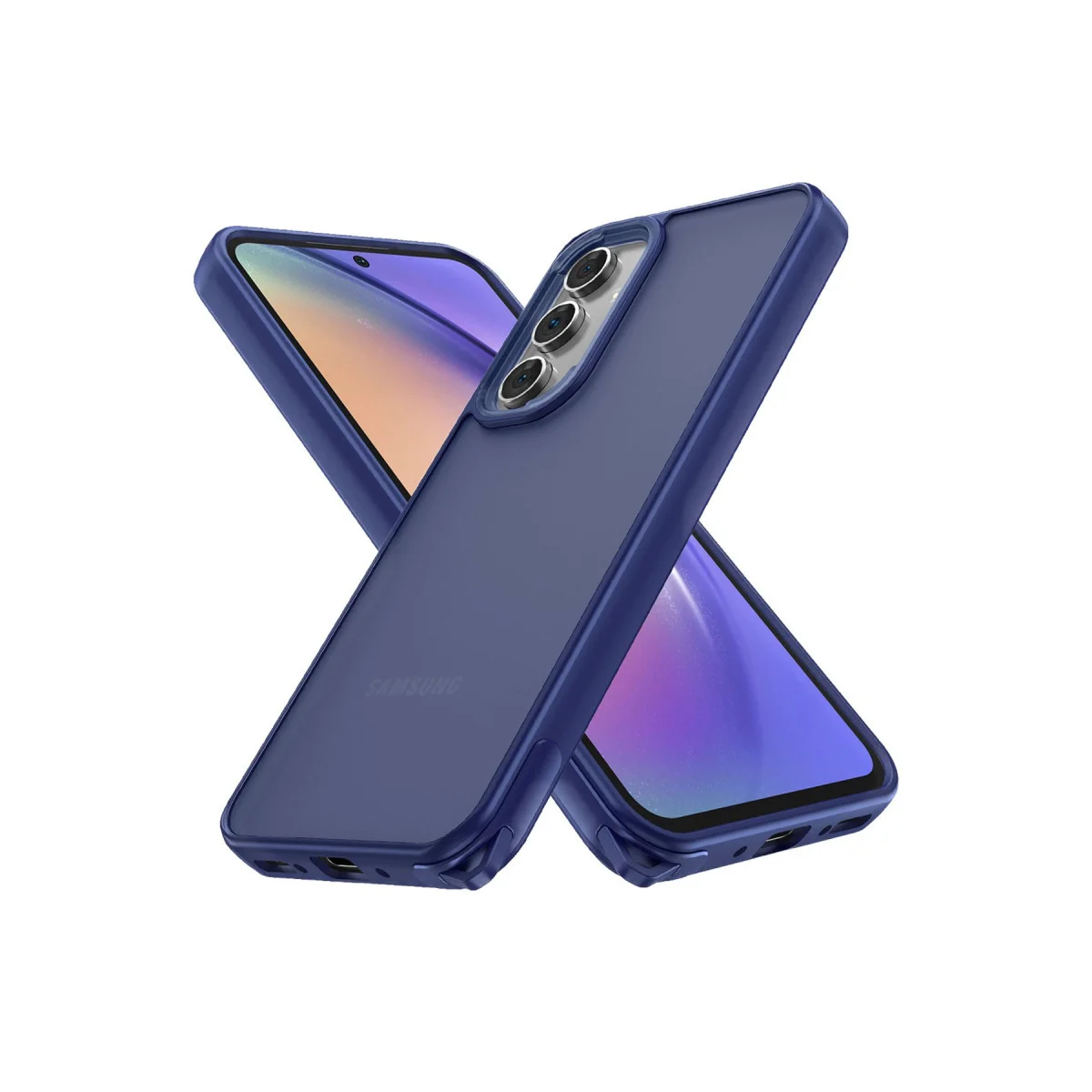 Galaxy A05S Kılıf Elegant Kapak - Lacivert