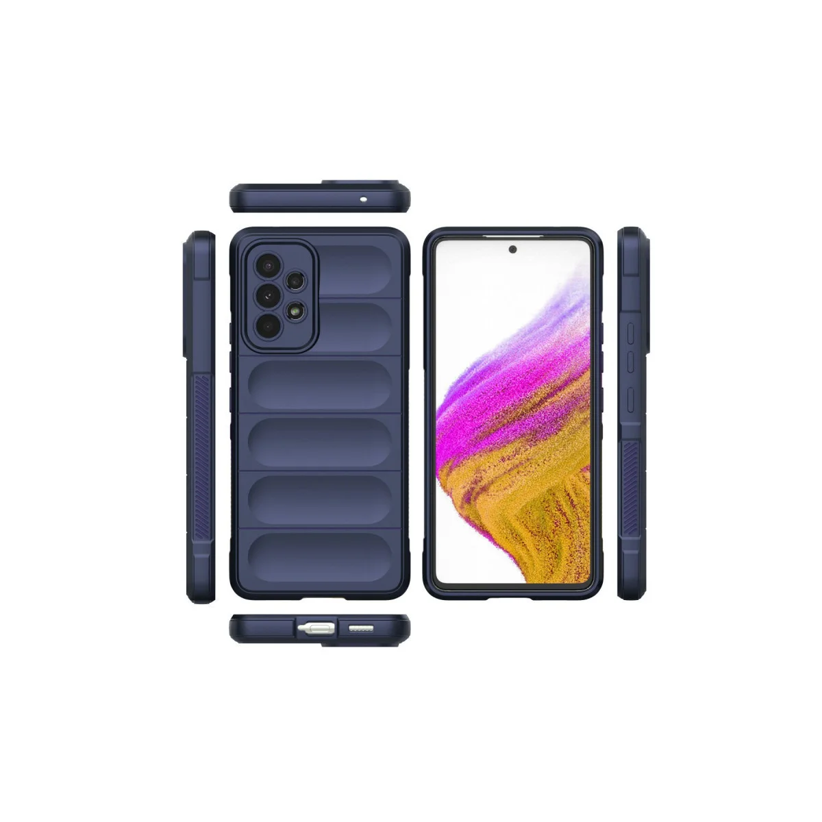 Galaxy A53 5G Kılıf Optimum Silikon - Lacivert