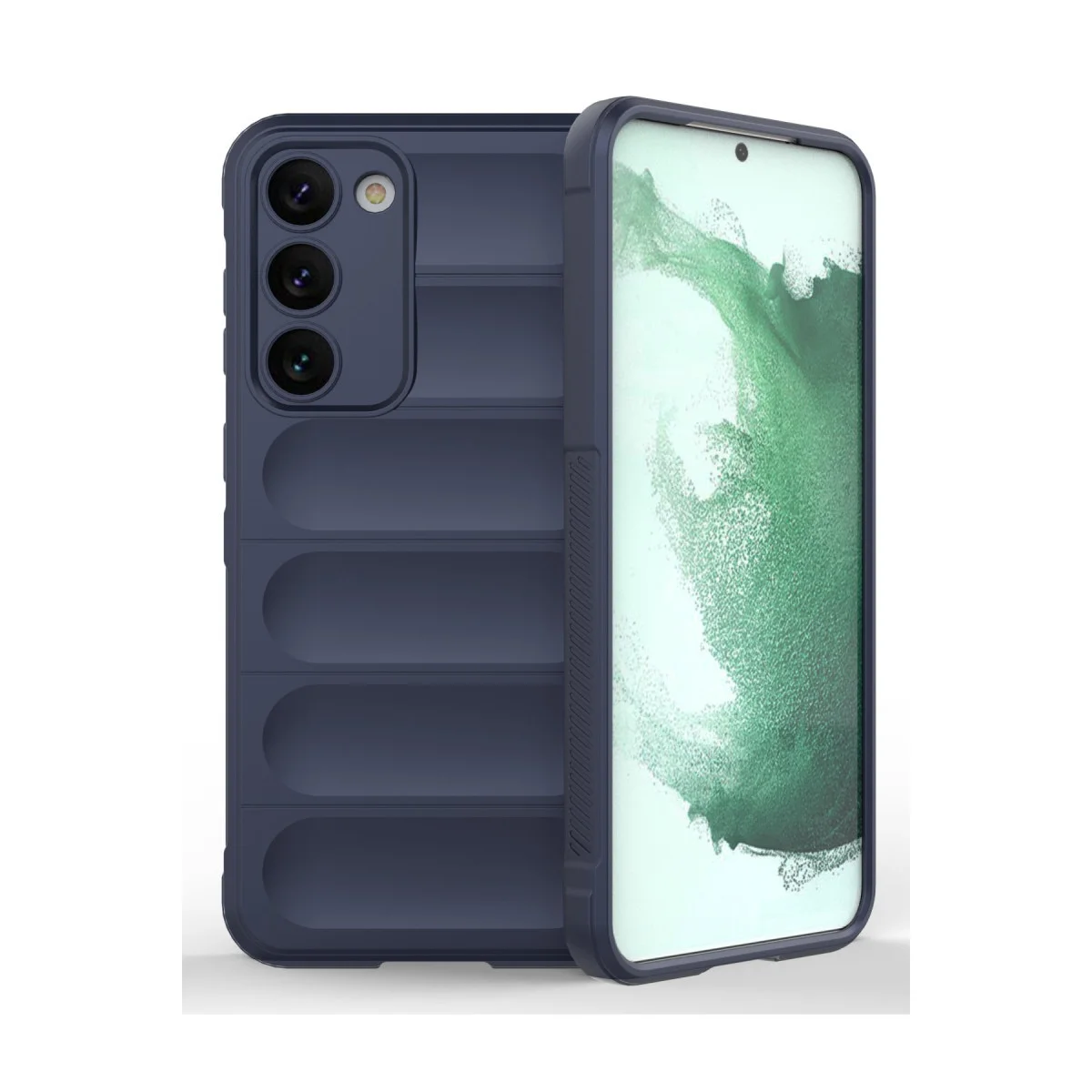 Galaxy S23 Plus Kılıf Optimum Silikon - Lacivert