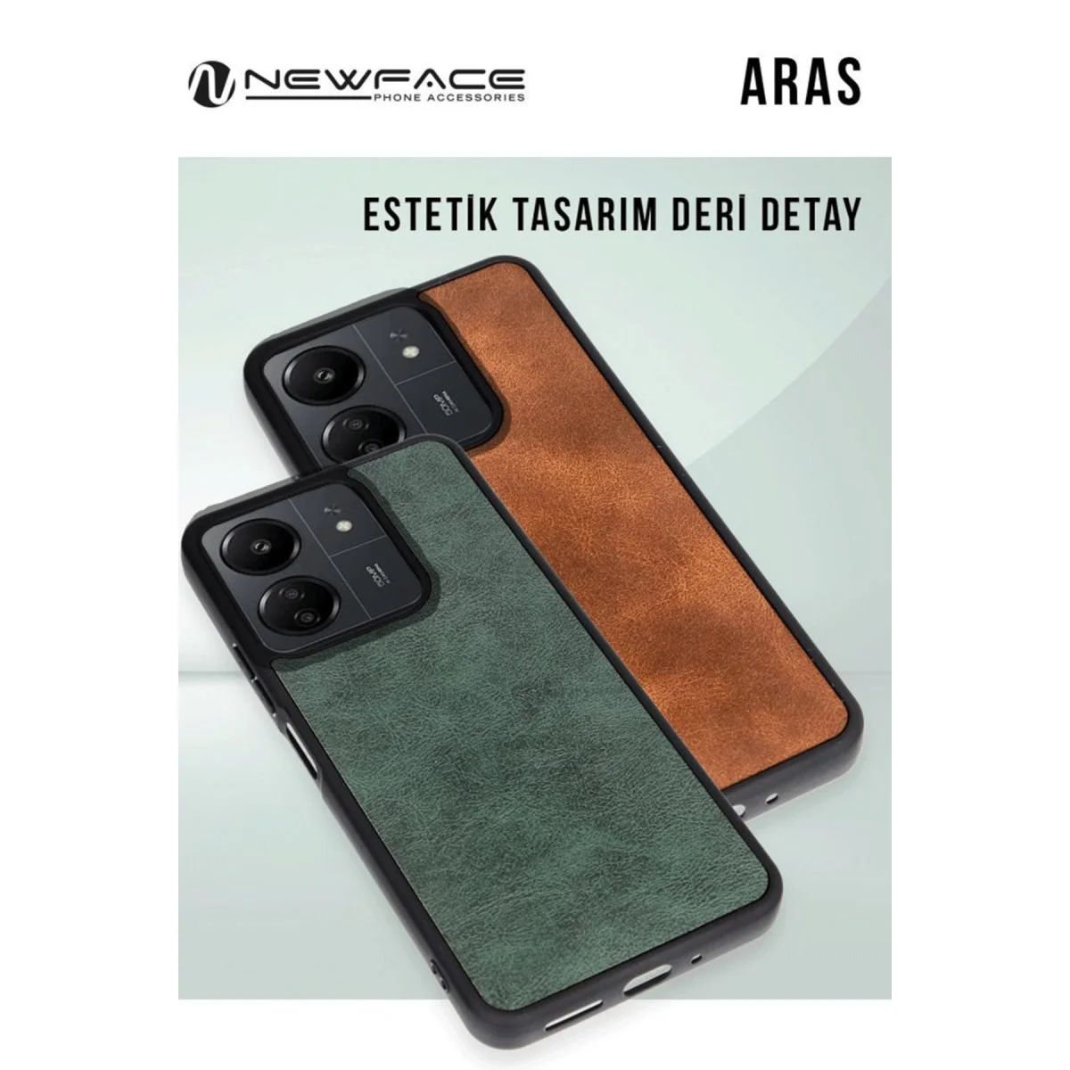 Galaxy A26 Kılıf Aras Deri Kapak - Lacivert