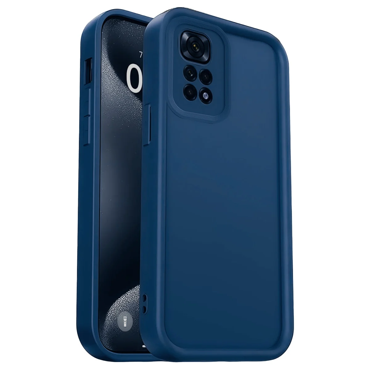 Redmi 10 2022 Kılıf Viera Silikon - Lacivert