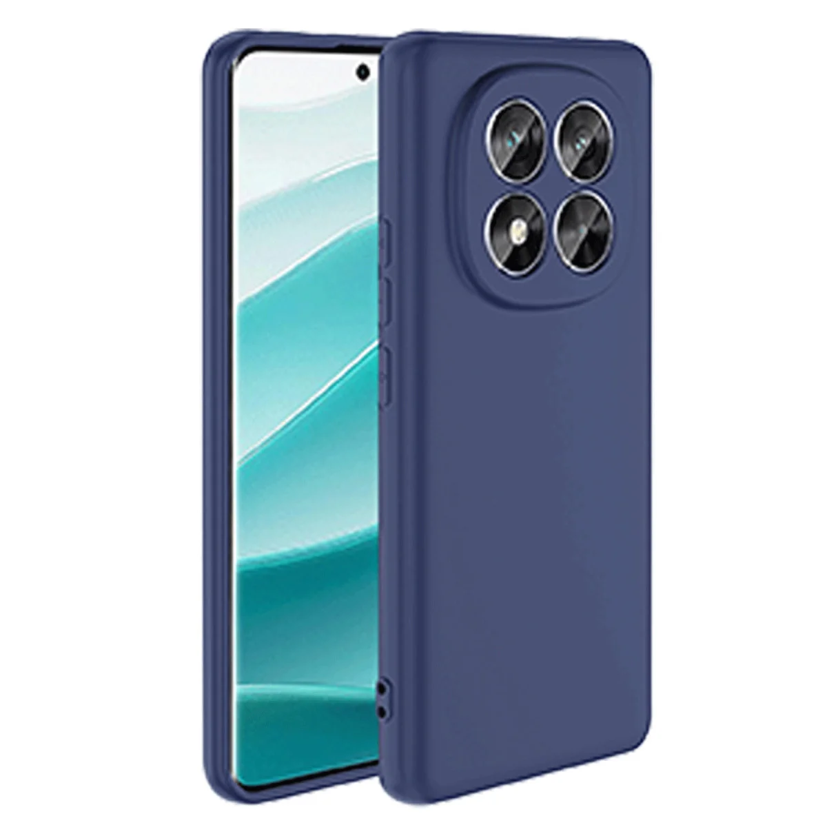 Redmi Note 14 Pro 5G Kılıf First Silikon - Lacivert