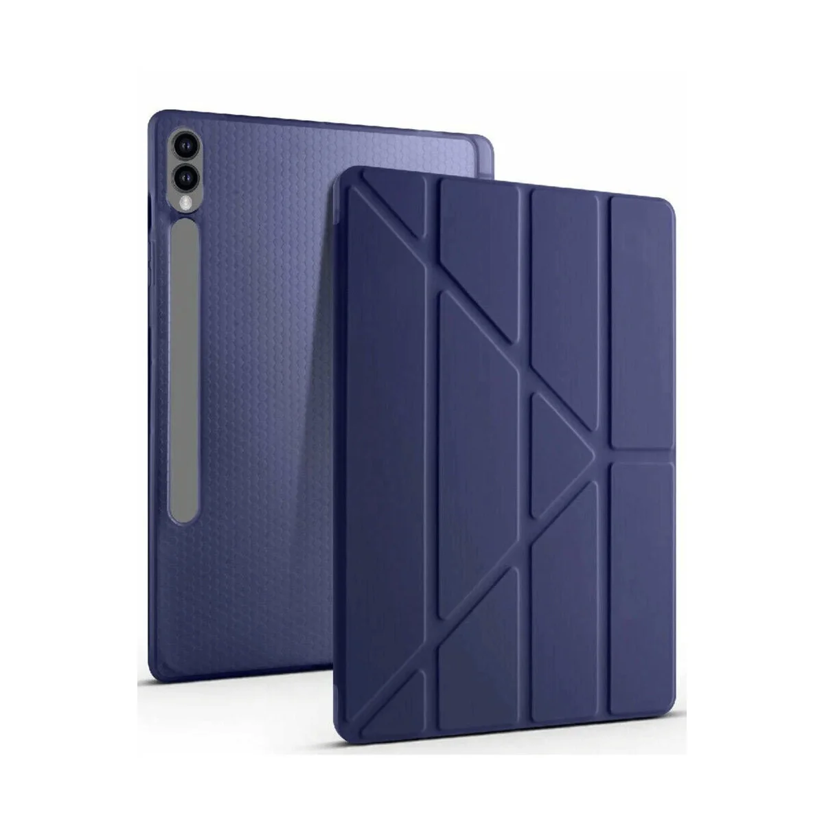 Galaxy X510 Tab S9 FE 11 Kılıf Kalemlikli Mars Tablet Kılıfı - Lacivert