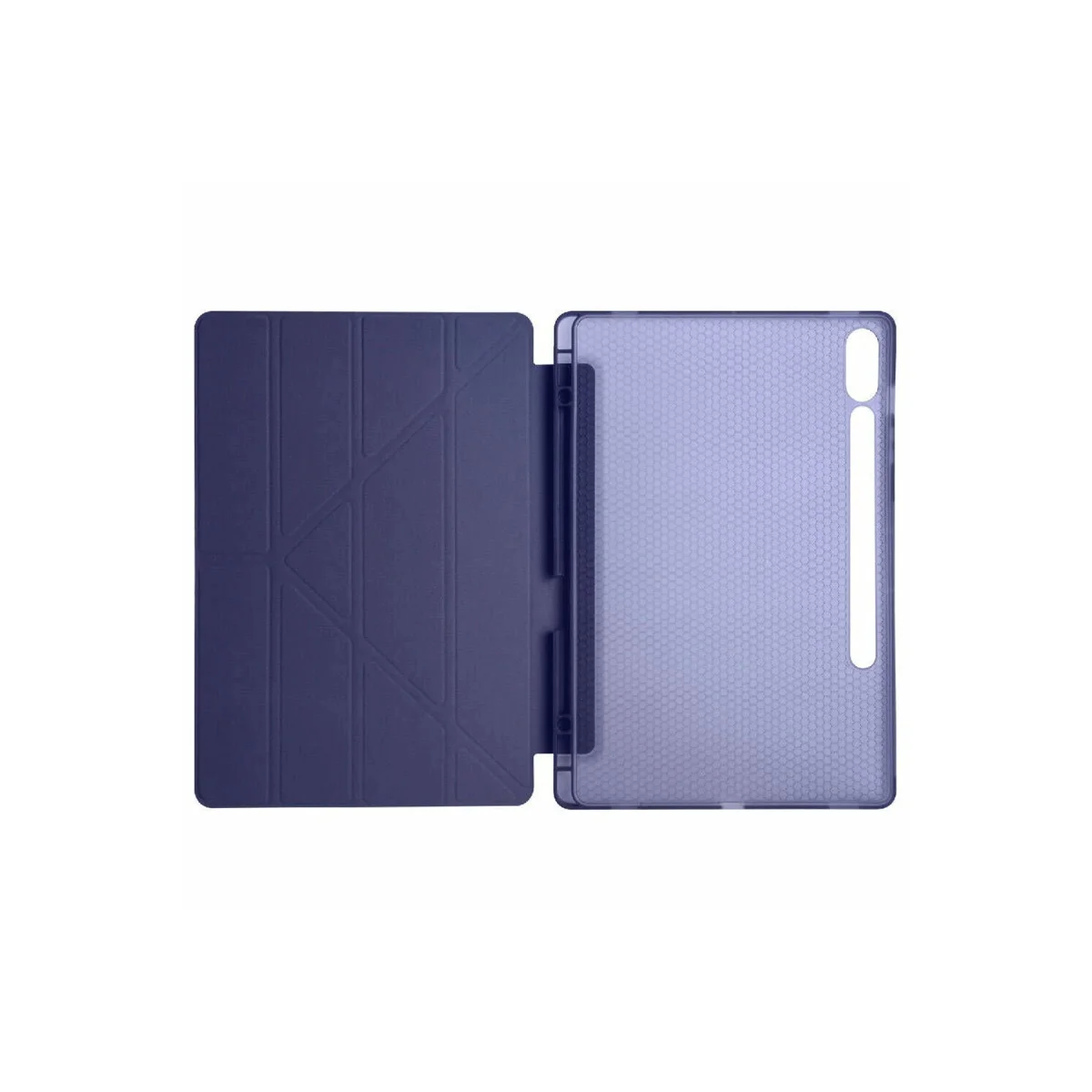 Galaxy X510 Tab S9 FE 11 Kılıf Kalemlikli Mars Tablet Kılıfı - Lacivert
