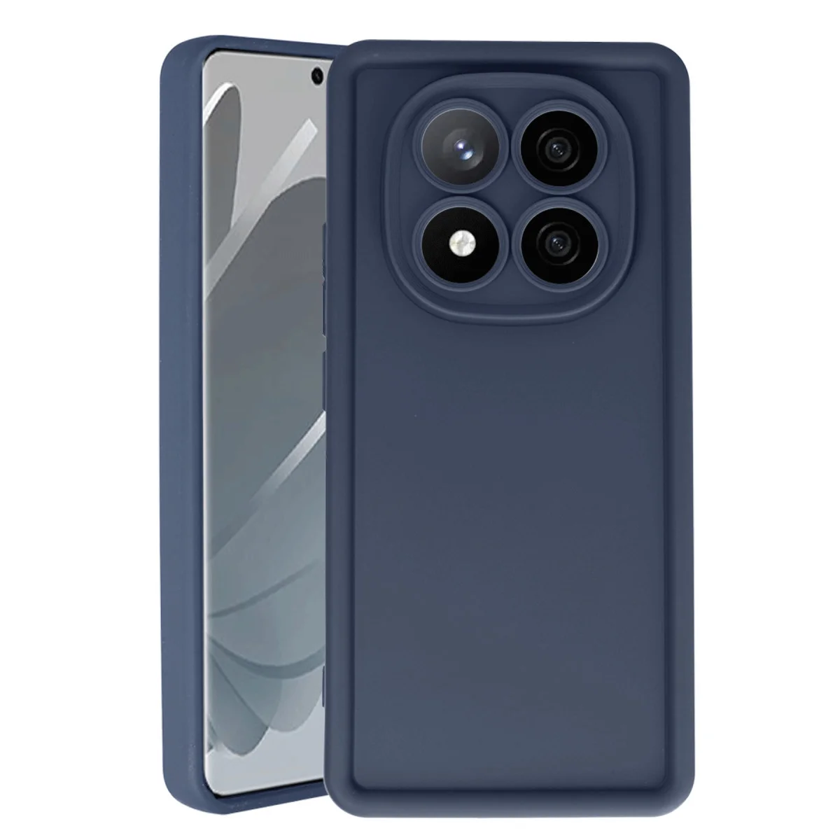 Redmi Note 14 Pro 4G Kılıf Viera Silikon - Lacivert